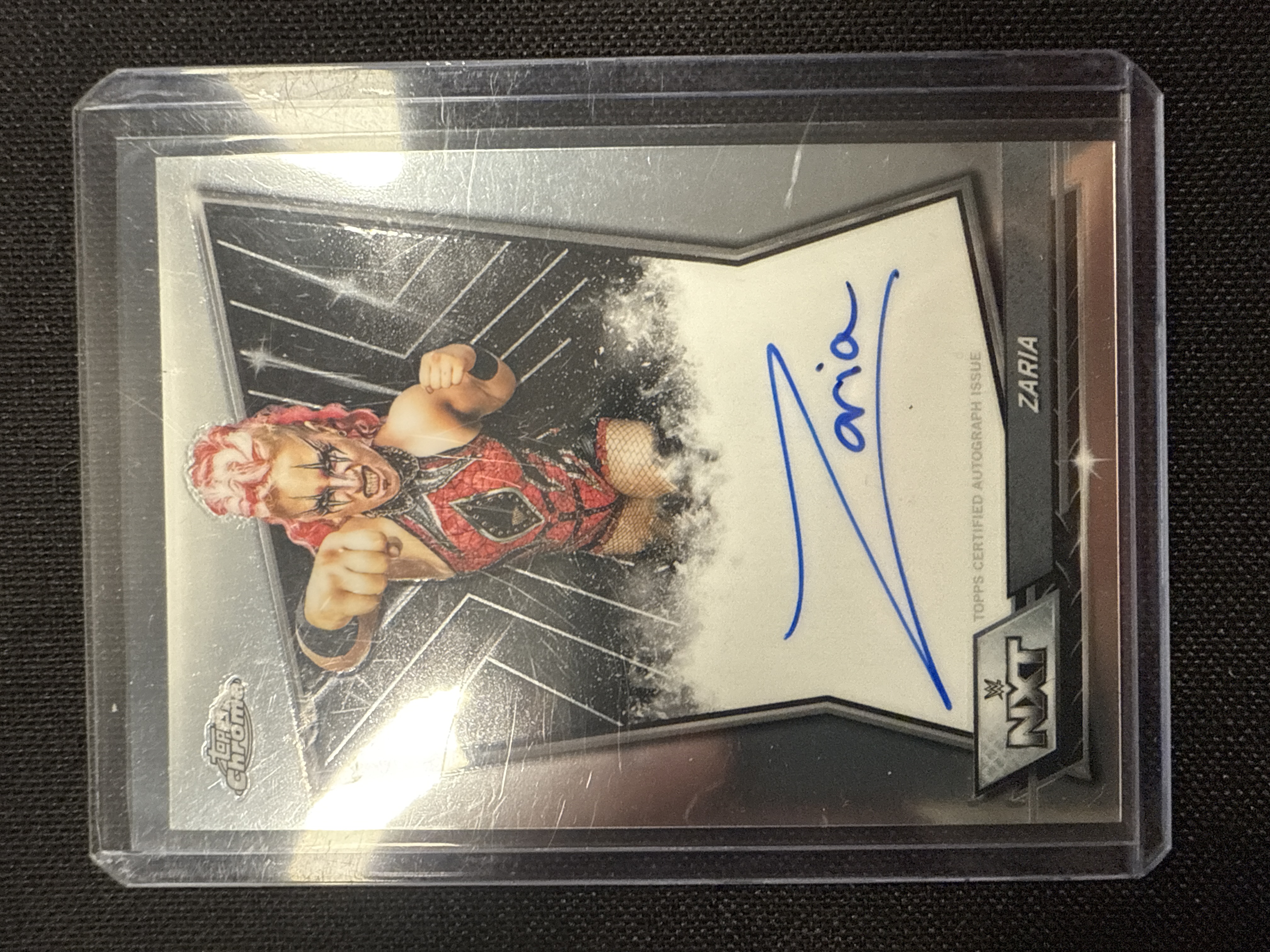 2026 Topps WWE NXT Zaria Autograph