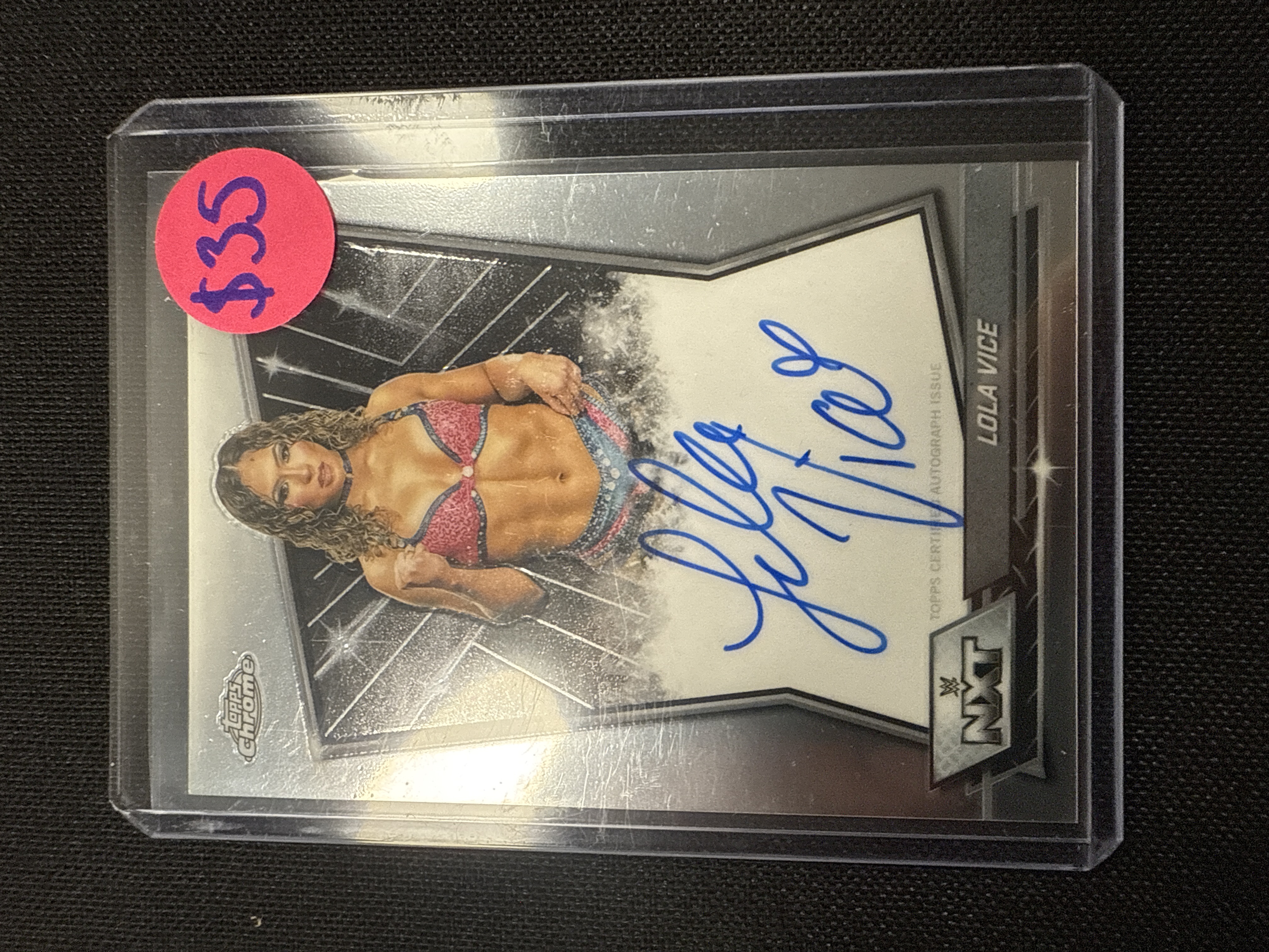 2026 Topps Chrome WWE Lola Vice Autograph